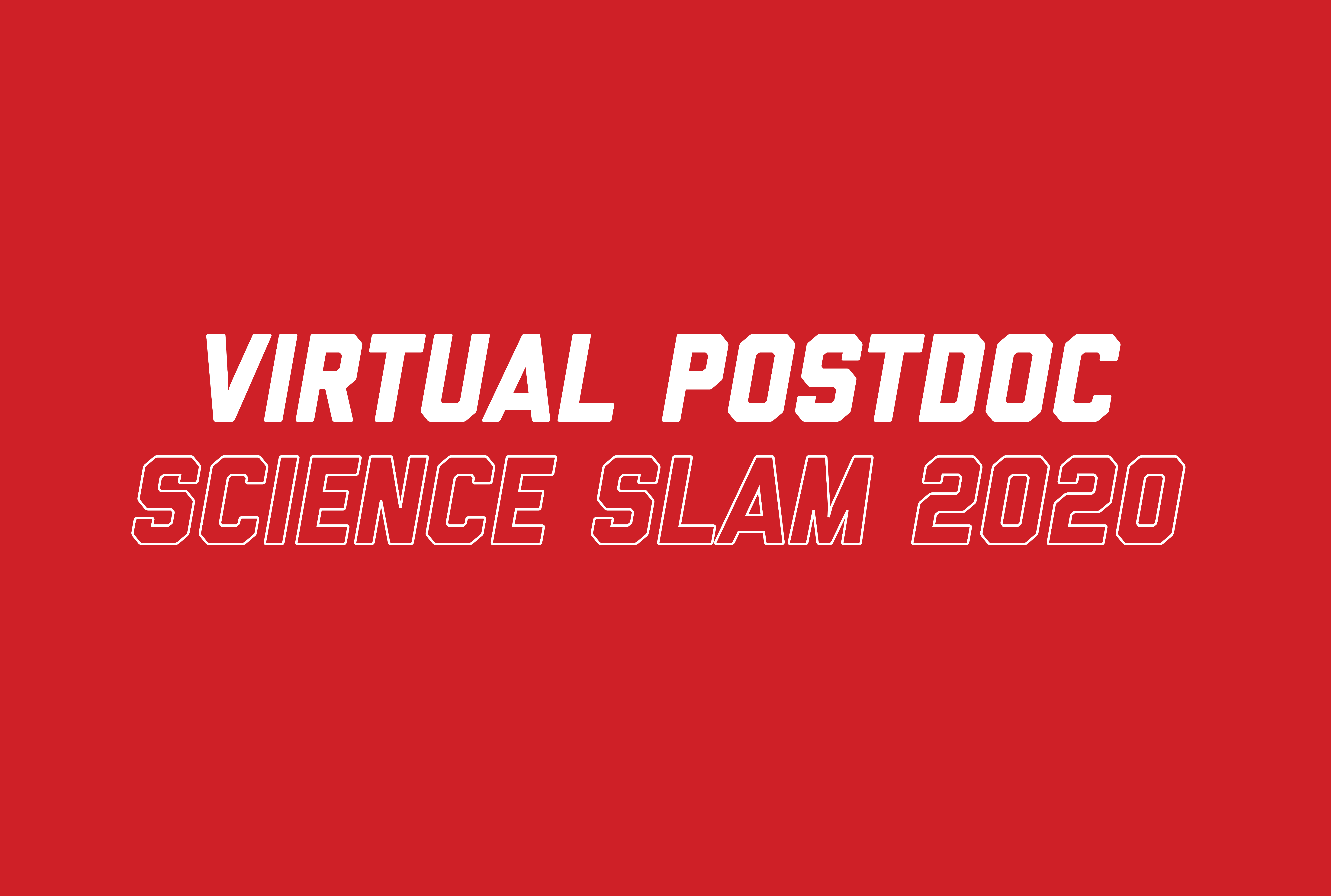 Postdoc Science Slam 2020