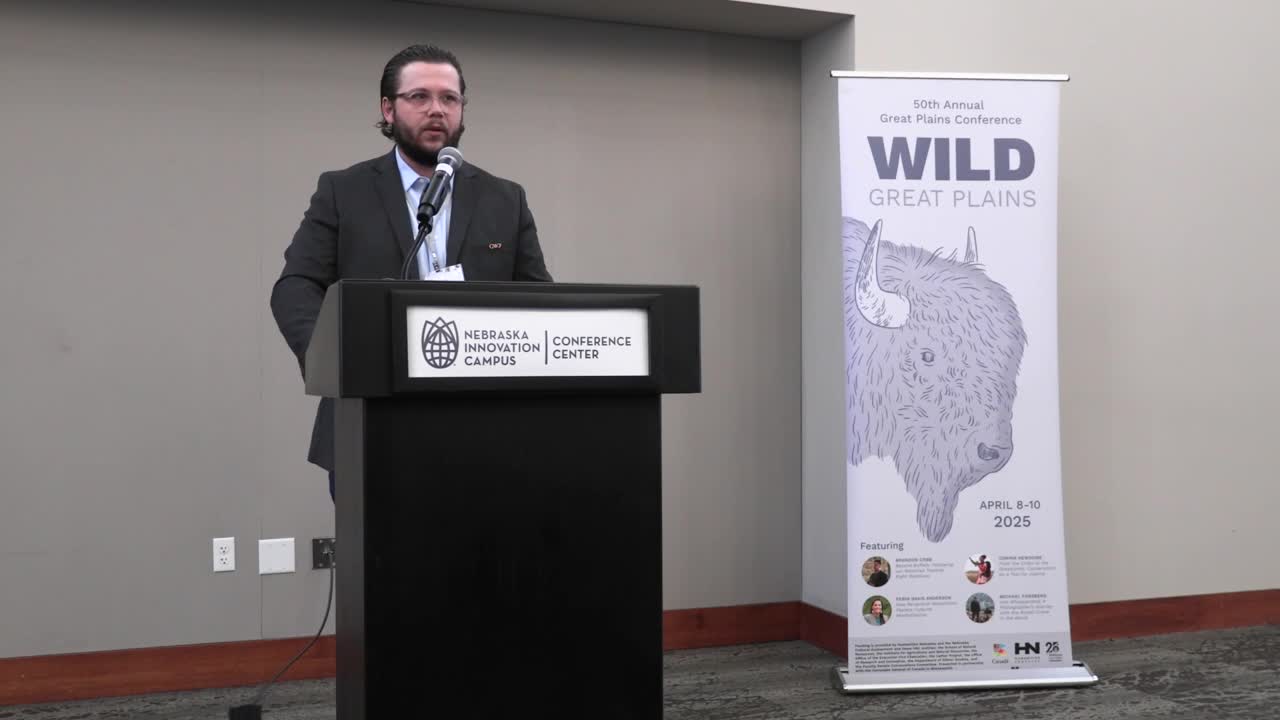 Wild Great Plains keynote: Brandon Cobb