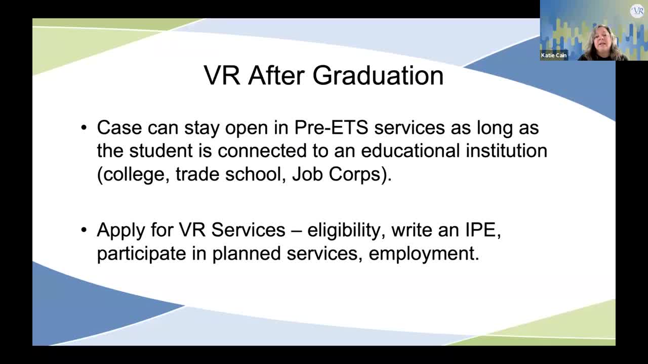 Module: Unlocking Potential:  Facilitating the Transition Process for Students with Autism - Micro Lesson: Nebraska VR: VR After Graduation (3 minutes)