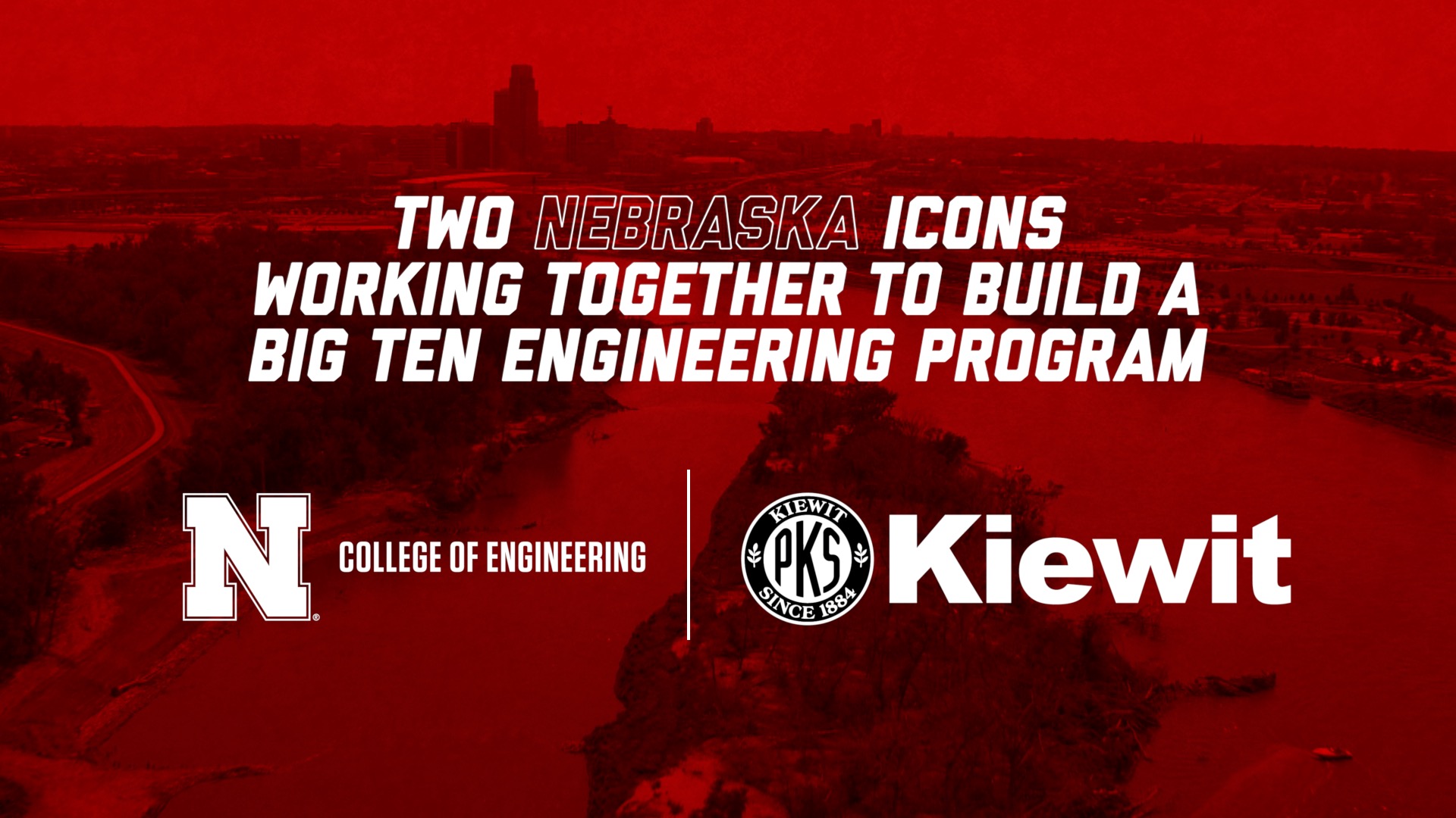 Nebraska Engineering, Kiewit Join Forces