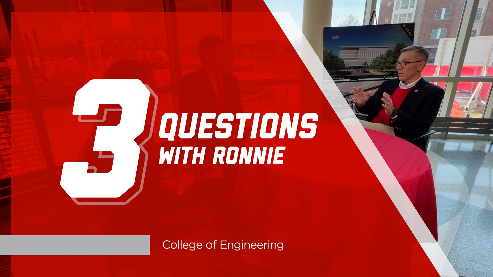 3 Questions with Ronnie | College of Engineering
