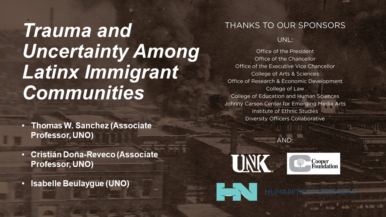 Trauma and Uncertainty among Latinx Immigrant Communities