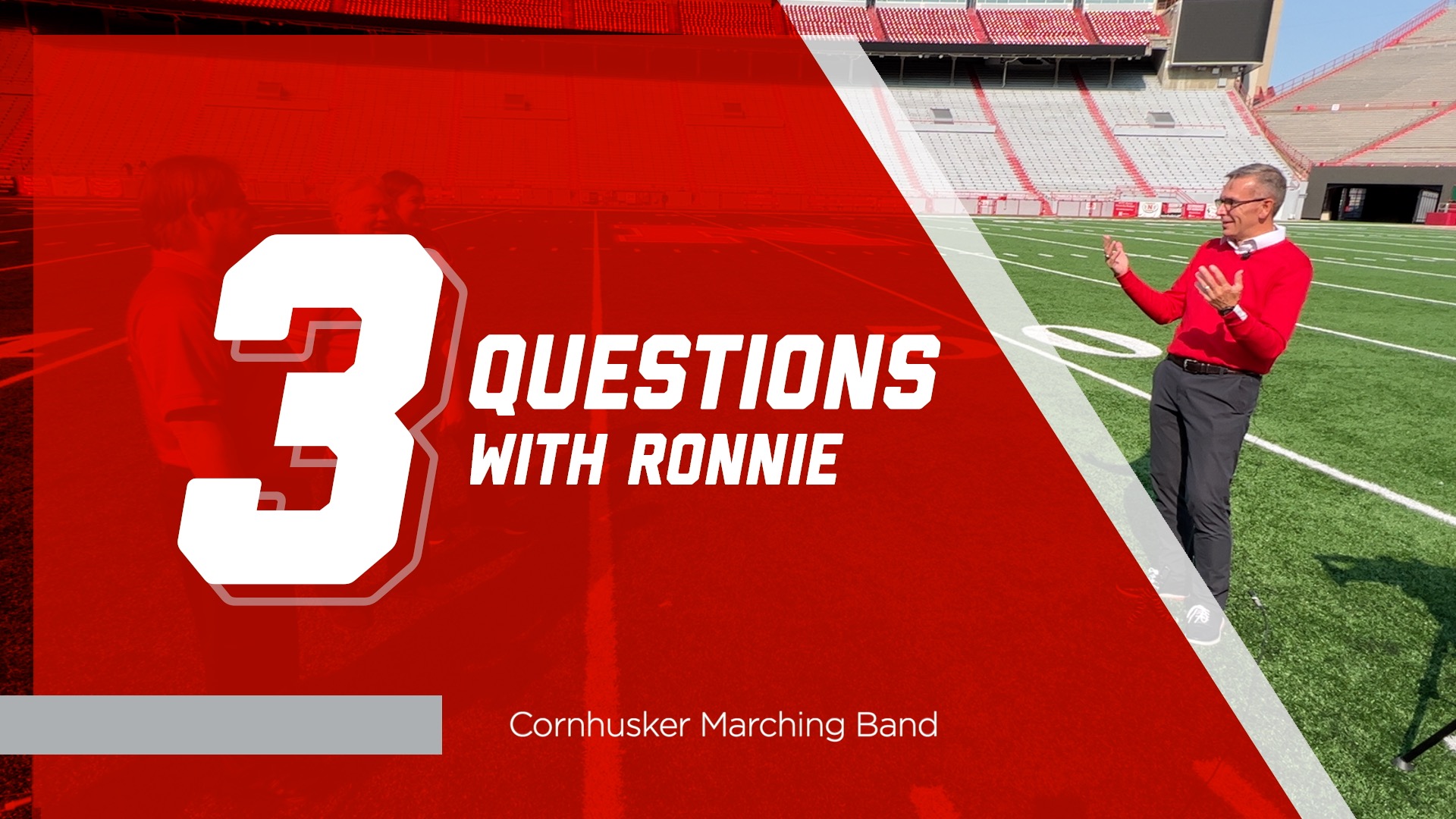 3 Questions with Ronnie | Cornhusker Marching Band