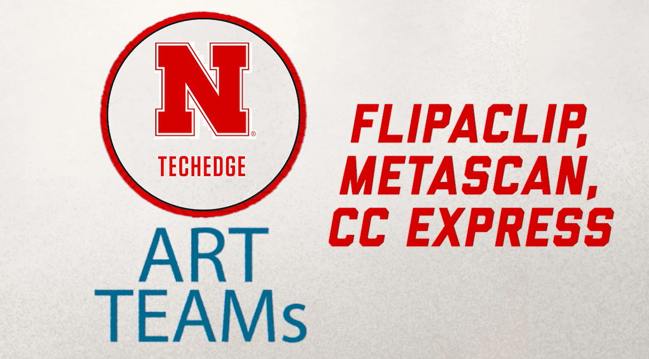 Tech EDGE Art TEAMS -  FlipaClip, Metascan, and CC Express