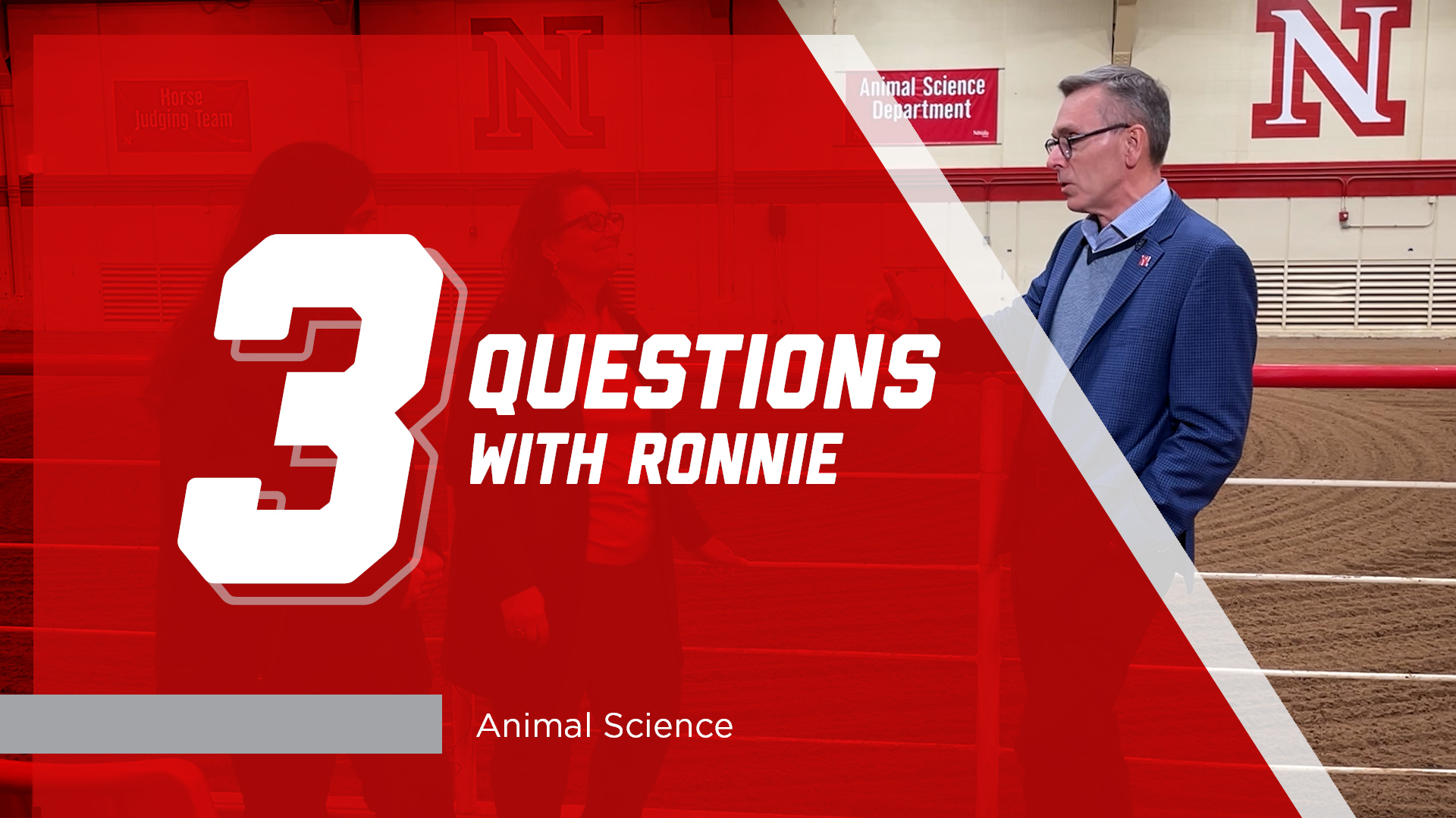 3 Questions with Ronnie | Animal Science