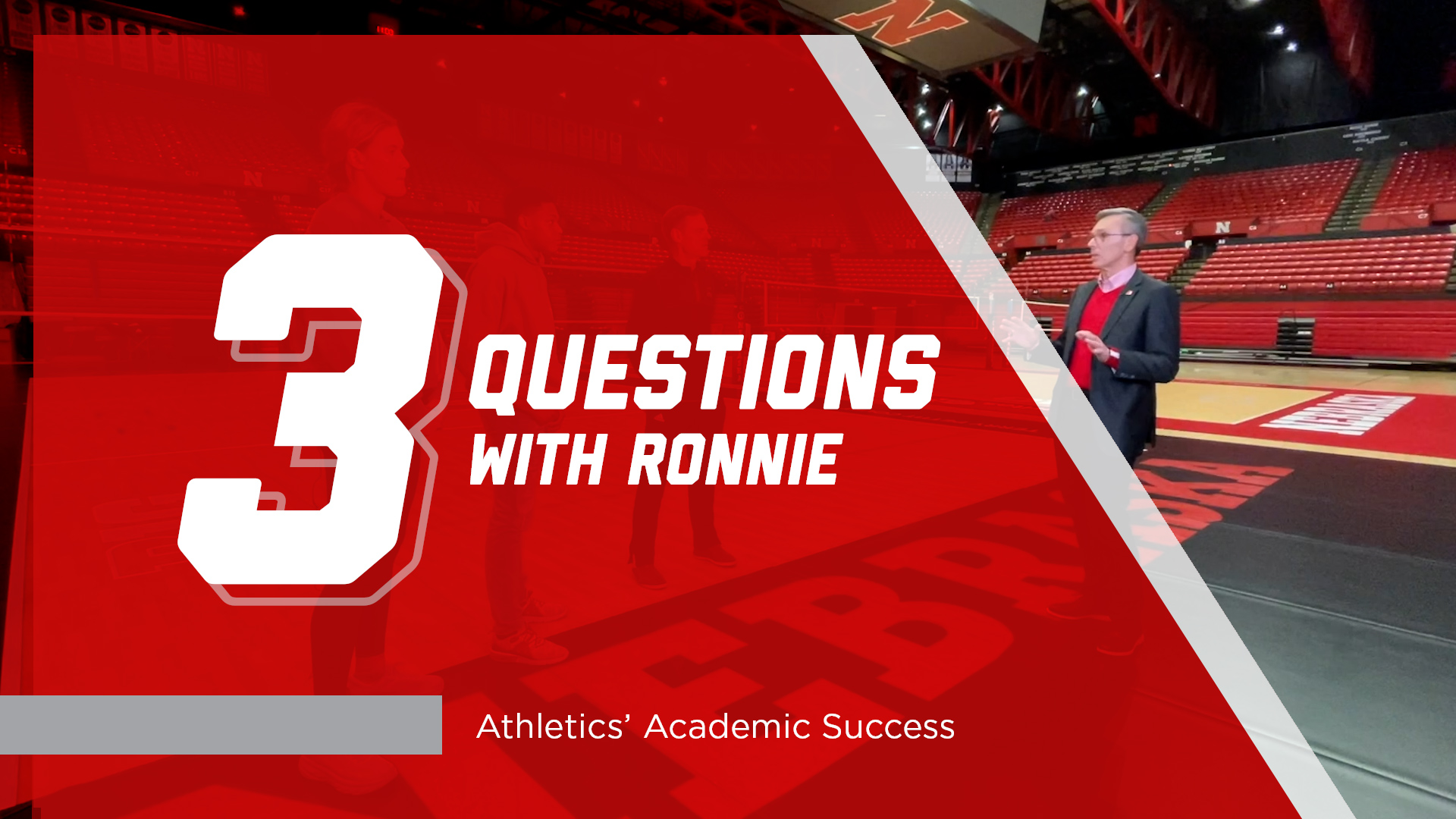 3 Questions with Ronnie | Athletics' Academic Success