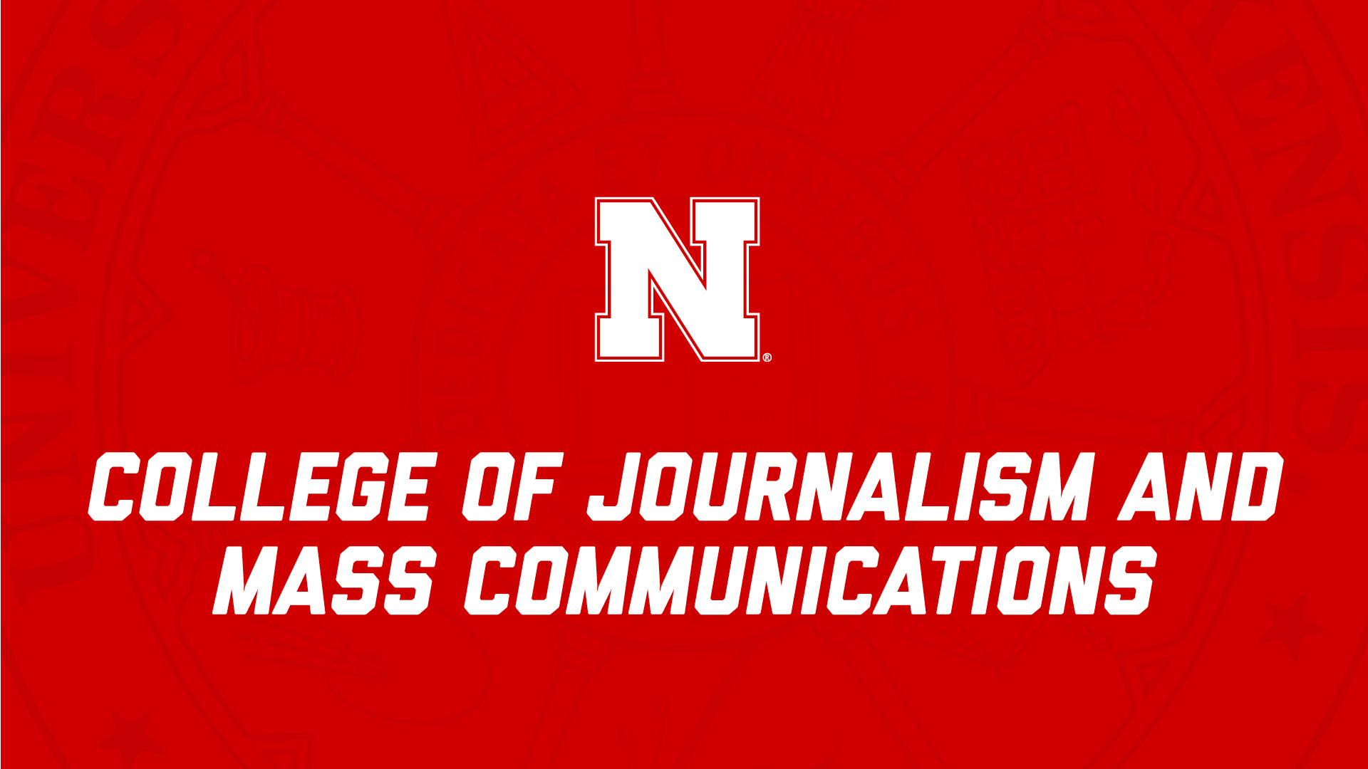 College of Journalism and Mass Communications NSE Presentation
