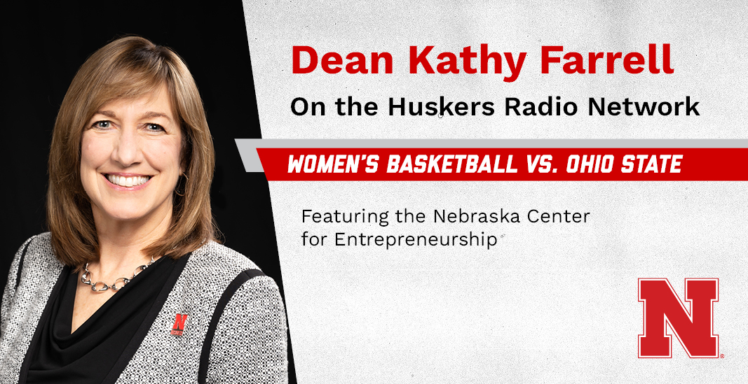 Dean Kathy Farrell on Huskers Radio Network (Audio)
