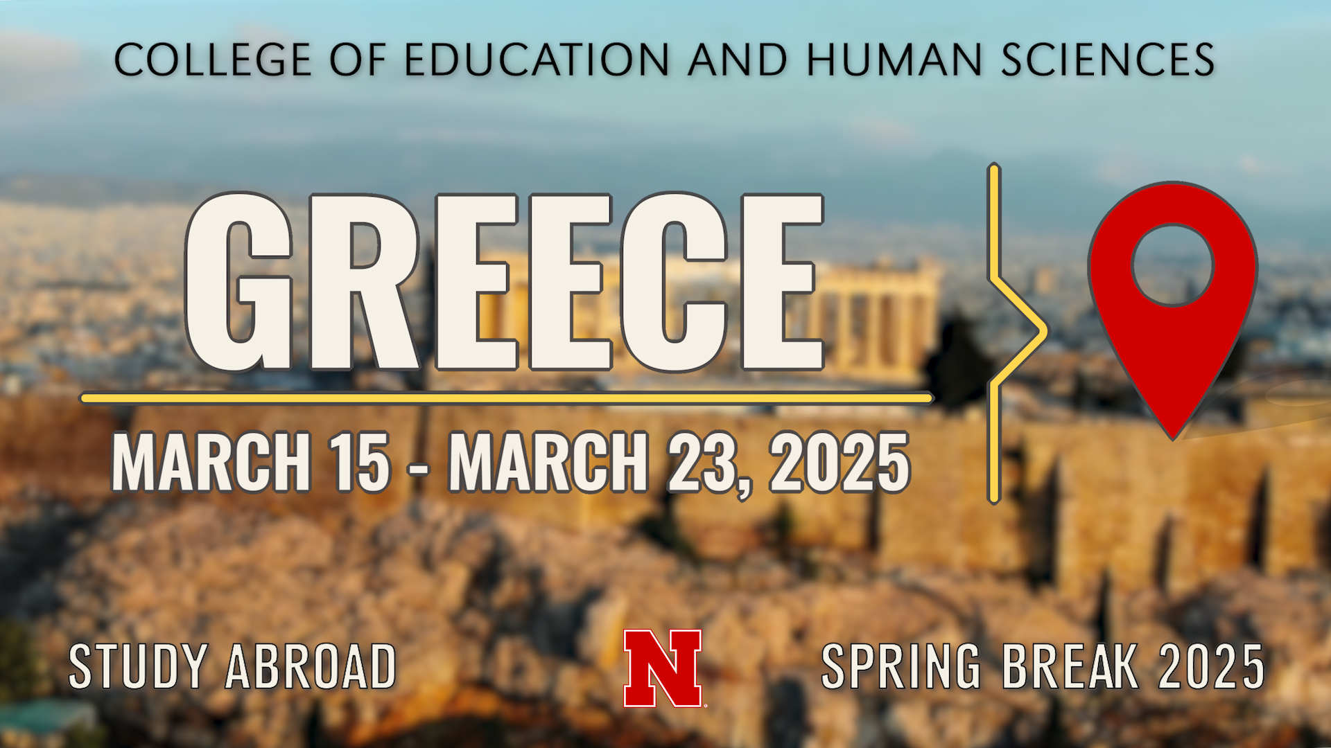 Study Abroad in Greece, Spring Break 2025