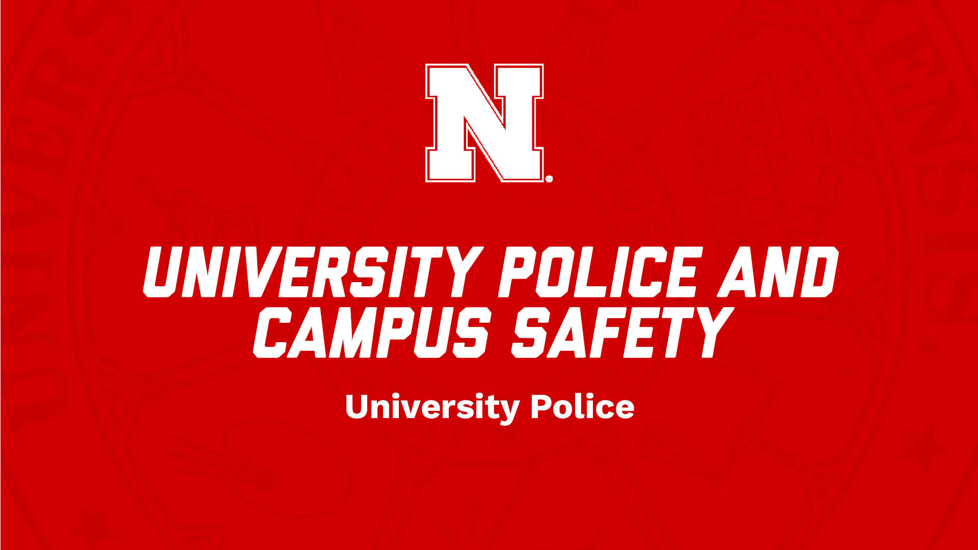 University Police and Student Safety NSE Presentation