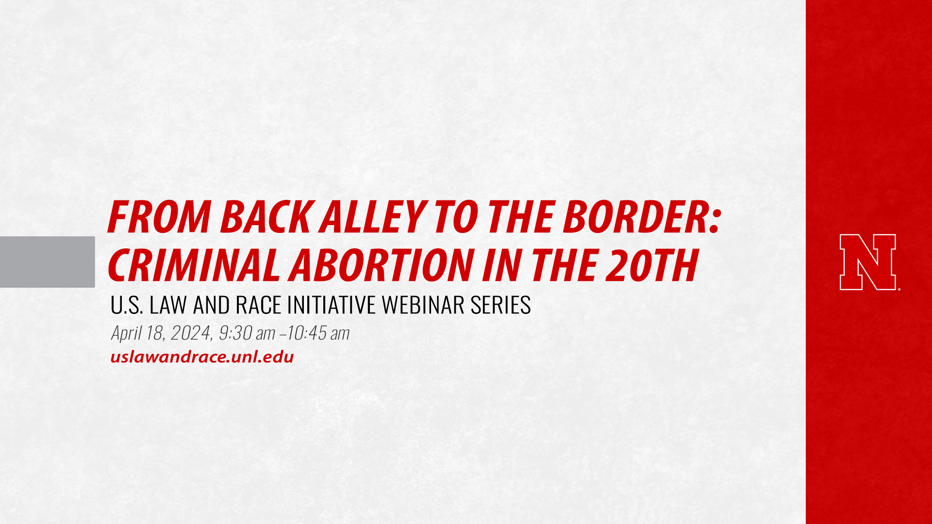 From Back Alley to the Border: Criminal Abortion in the 20th Century U.S.