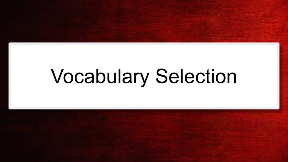 Module: Communication Across the Day for Complex Learners Using AAC -  Micro Lesson: Vocabulary Selection