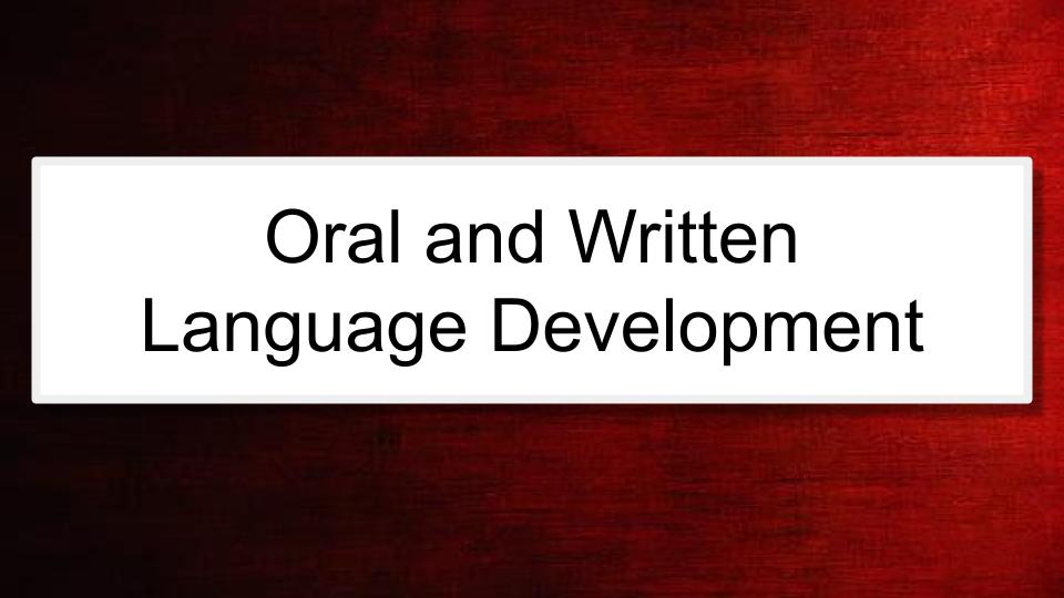 Module: Communication Across the Day for Complex Learners Using AAC -  Micro Lesson: Oral and Written Language Development