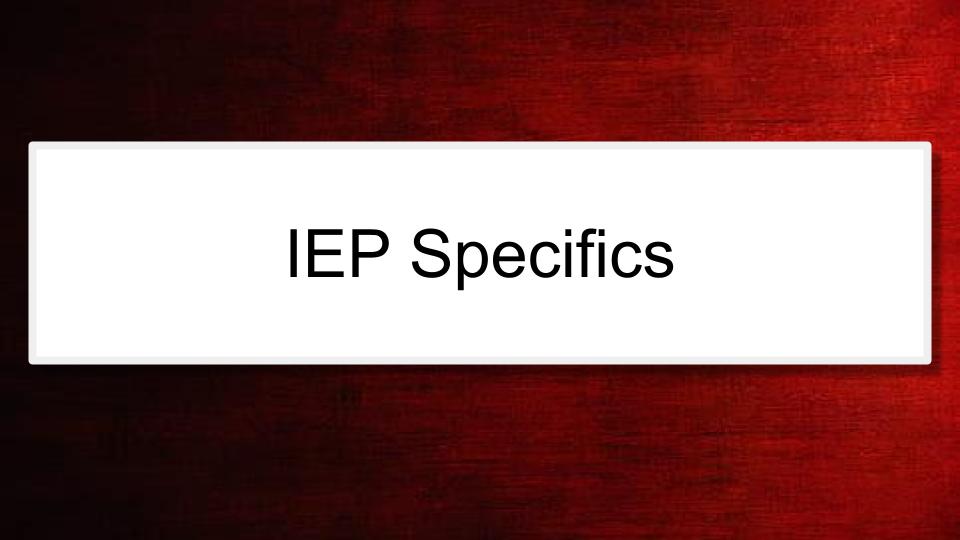 Module: Communication Across the Day for Complex Learners using AAC  -  Micro Lesson: IEP Specifics