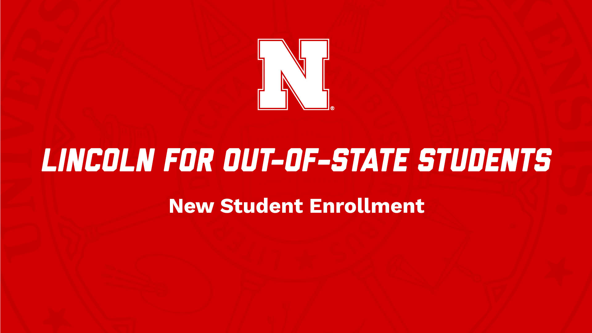 Life in Lincoln for Out-of-State Students NSE Presentation