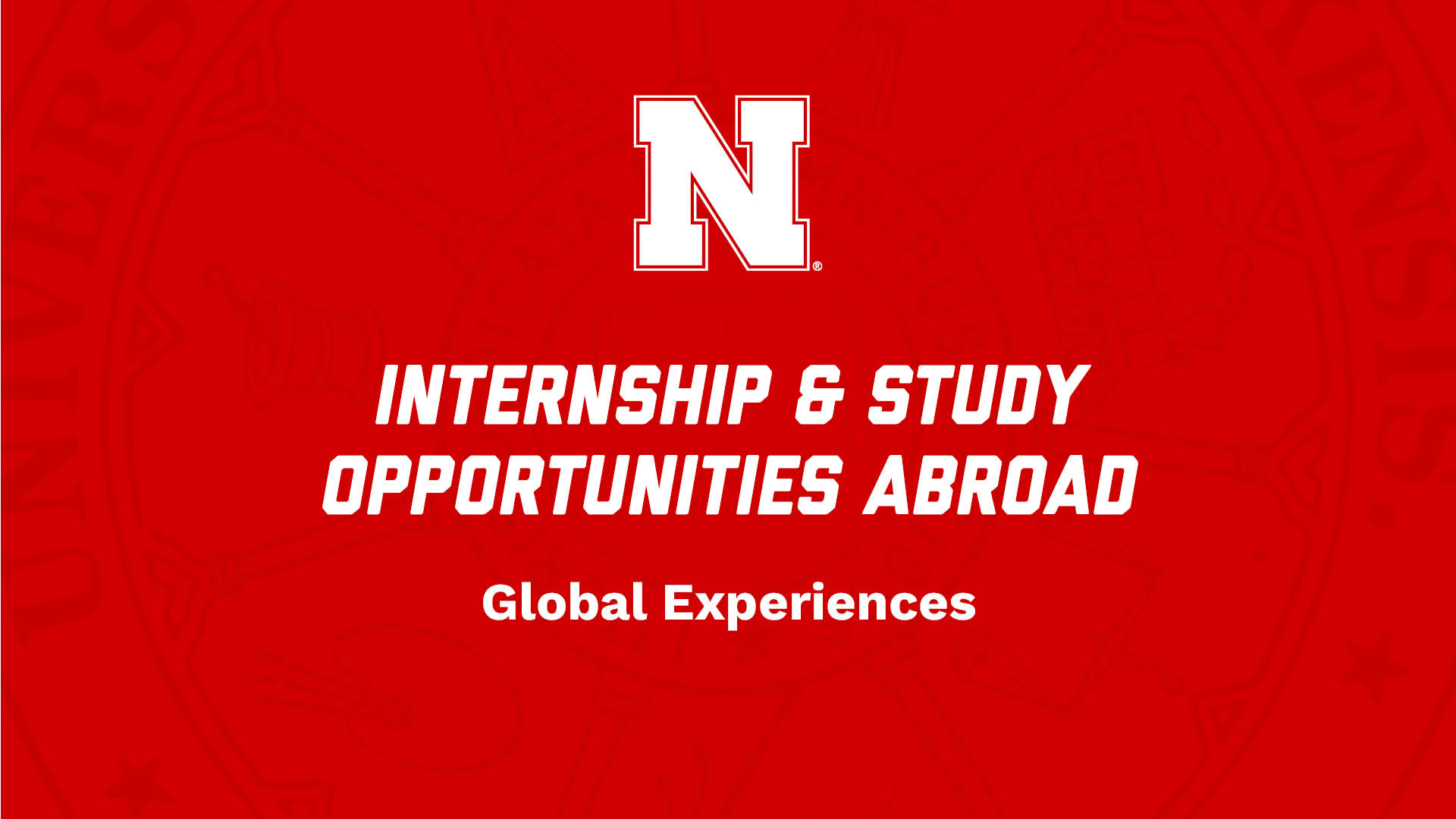 Internship and Study Opportunities Aboard NSE Presentation