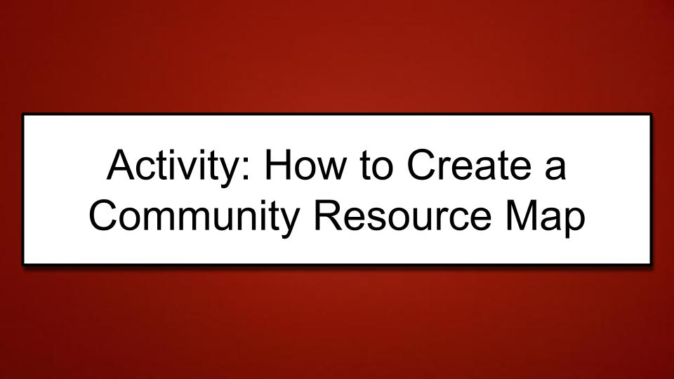 Module: Unlocking Potential:  Facilitating the Transition Process for Students with Autism - Activity: How to Create a Community Resource Map (5 minutes)