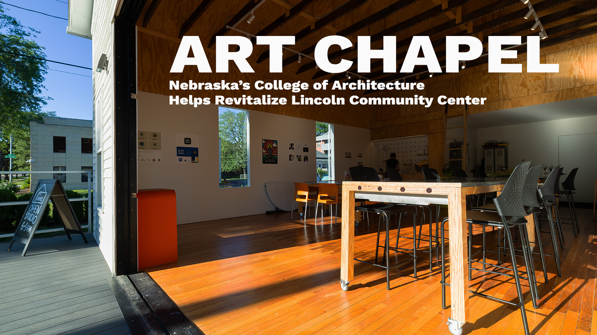 Art Chapel - Nebraska's College of Architecture Helps Revitalize Lincoln Community Center