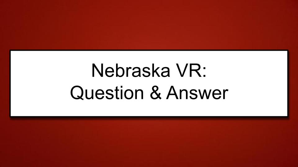 Module: Unlocking Potential:  Facilitating the Transition Process for Students with Autism - Micro Lesson: Nebraska VR: Question & Answer (14 minutes) 