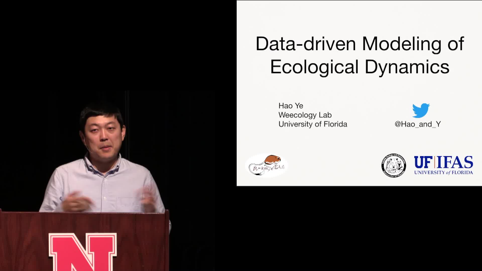 Data-driven Modeling of Ecological Dynamics