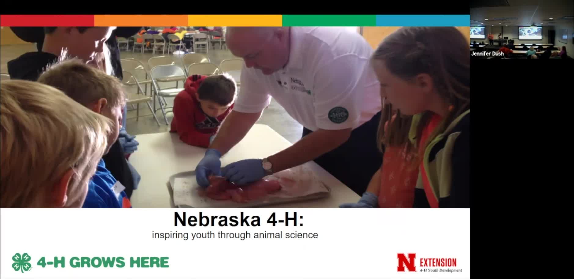"Nebraska 4-H: Inspiring Young Animal Scientists"