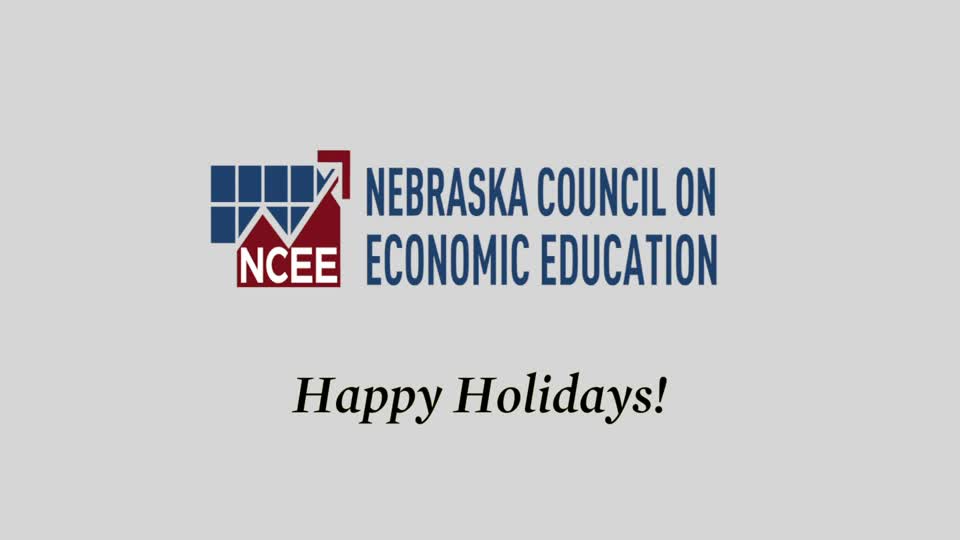 Happy Holidays from Nebraska Council on Economic Education