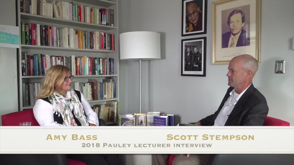 2018 Pauley Interview - Amy Bass and Scott Stempson
