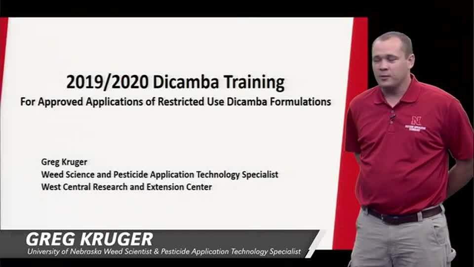 Dicamba - Calibration and Cleanout 