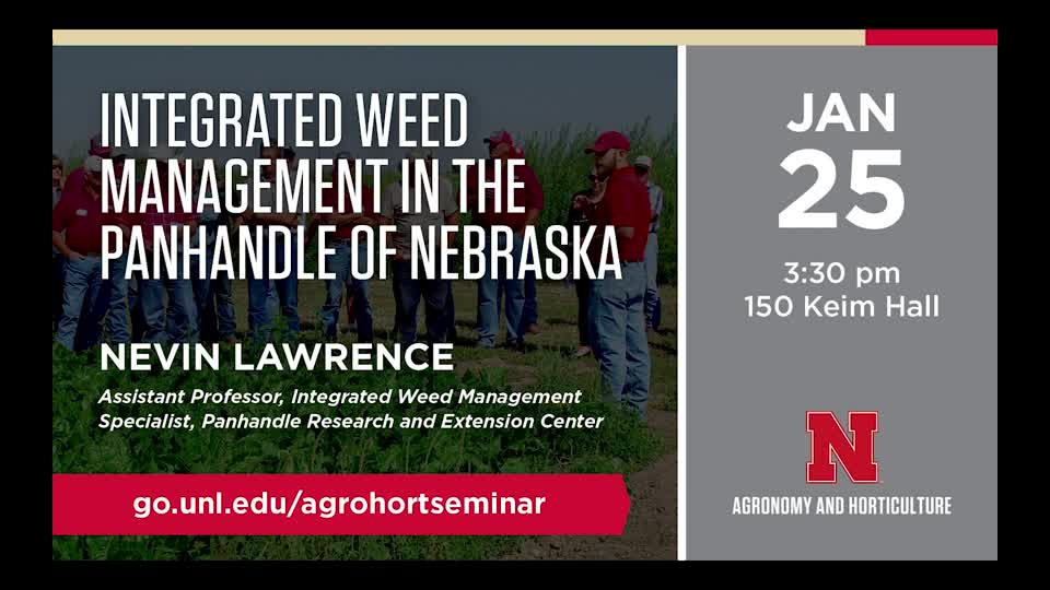 Integrated Weed Management in the Panhandle of Nebraska