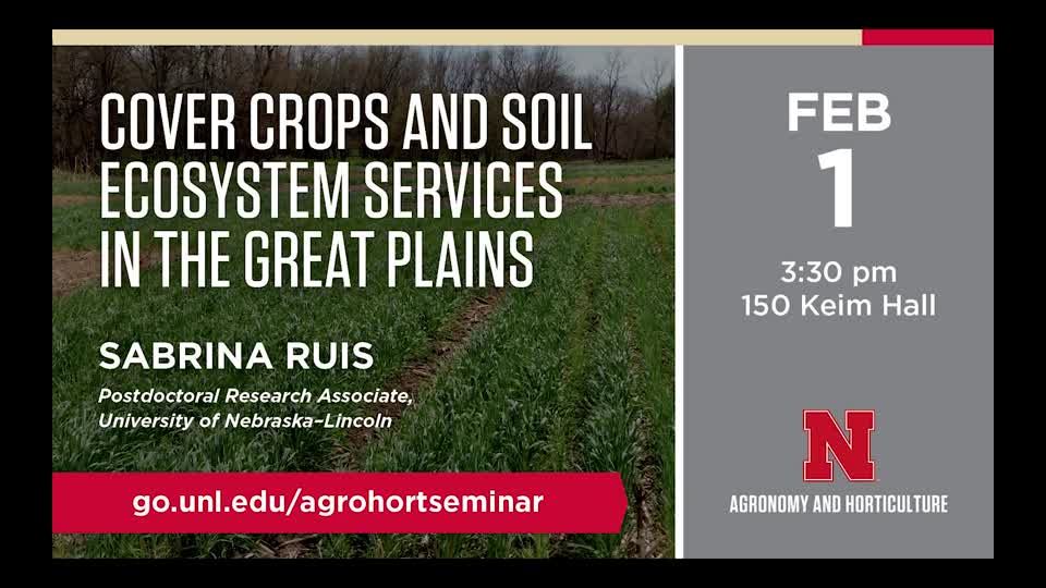 Cover Crops and Soil Ecosystem Services in the Great Plains