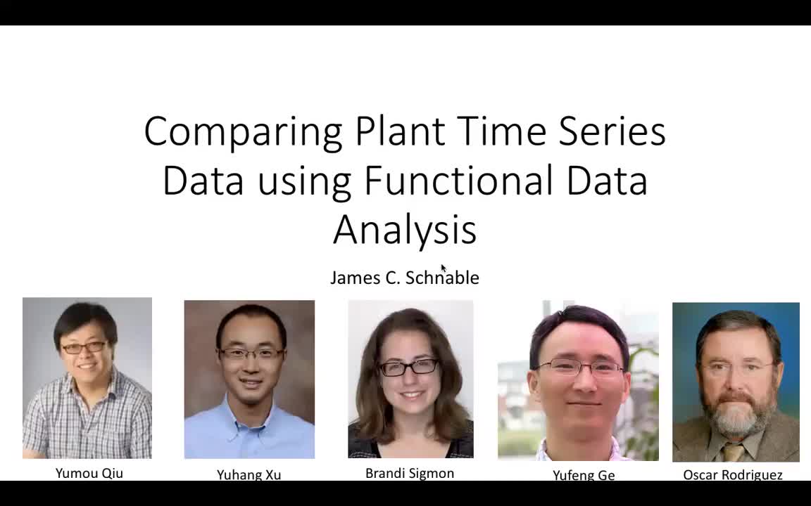 Comparing Plant Time Series Data using Functional Data Analysis