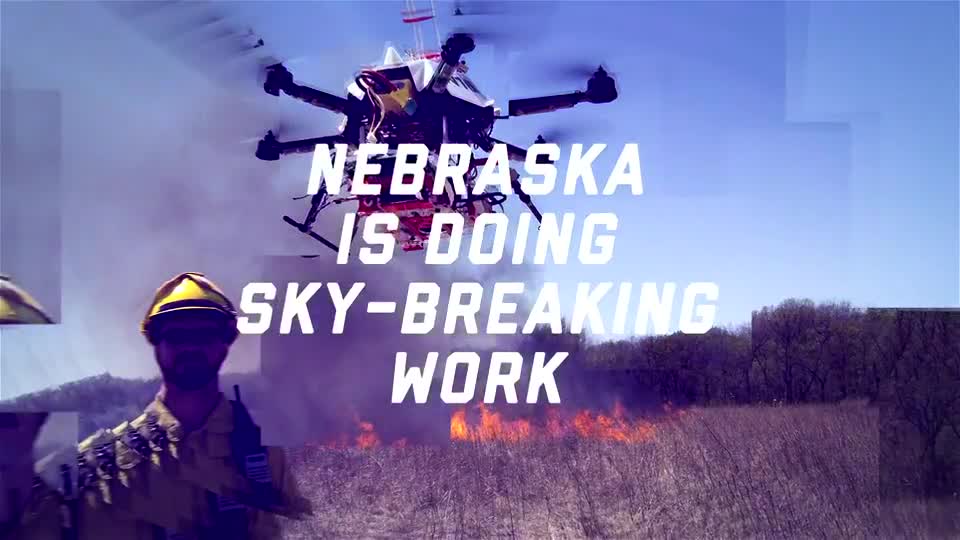 Nebraska Leads Fire Drone Development