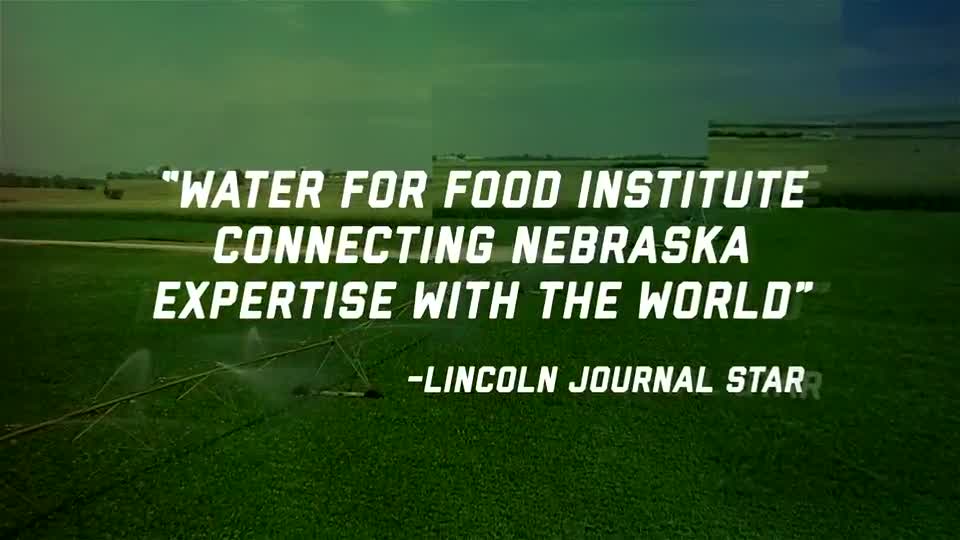 Nebraska Leads Water for Food Research