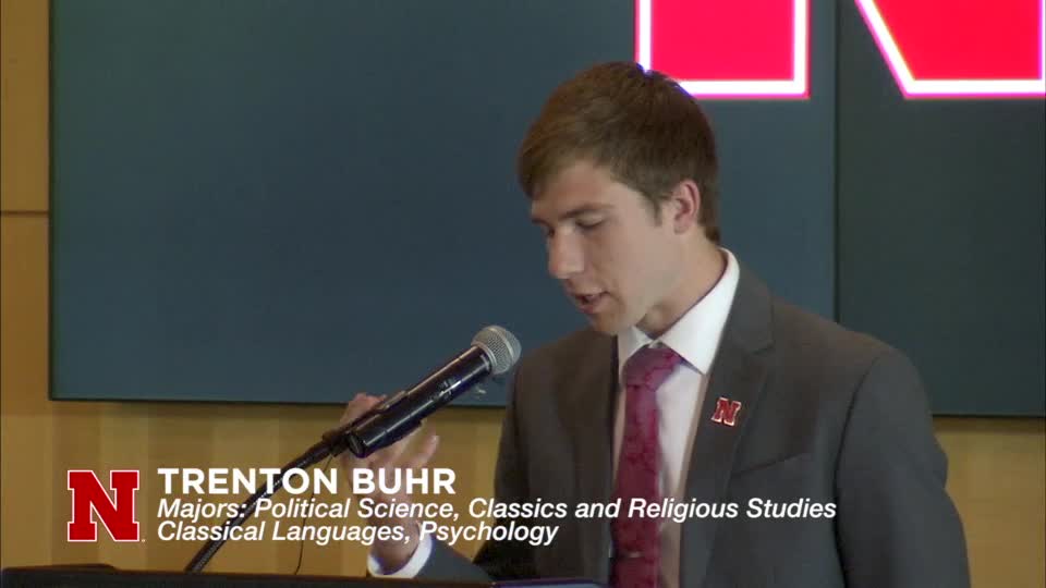 Student Reflection: Trenton Buhr
