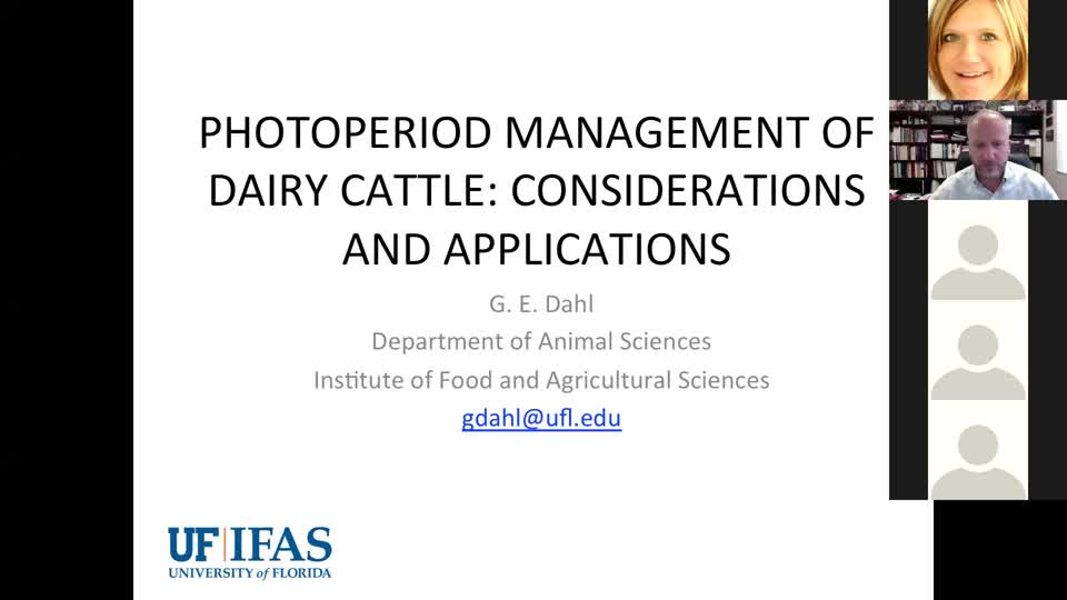 Photoperiod Management for Dairy Cows webinar