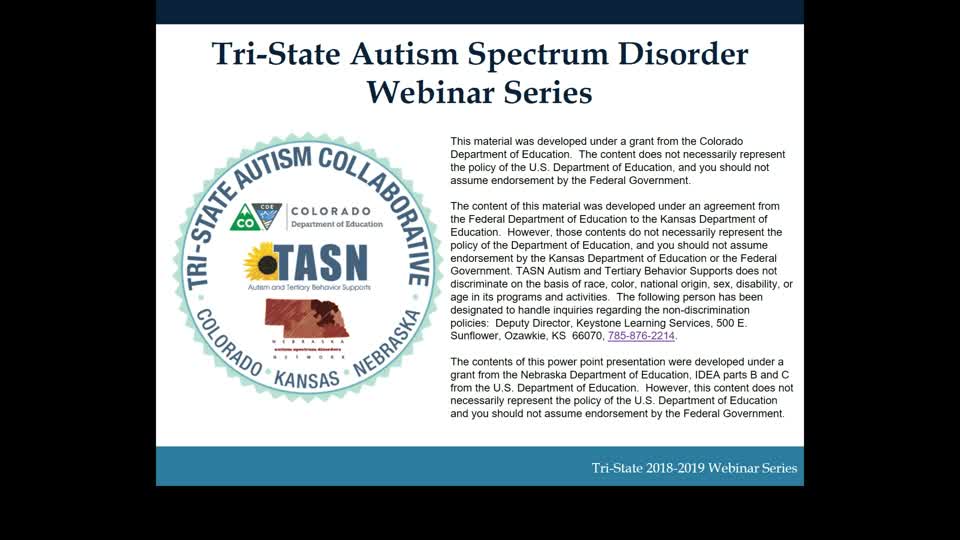 Autism Spectrum Disorder for Administrators