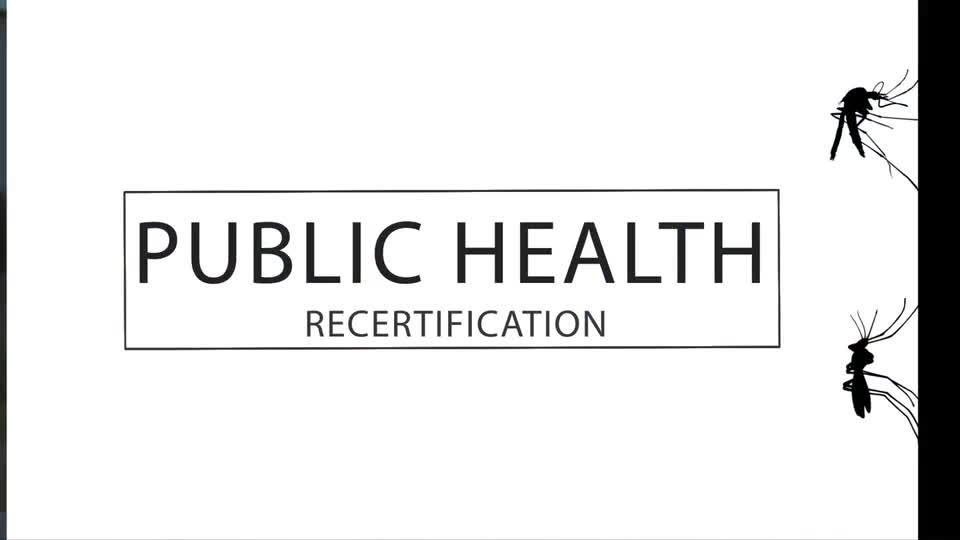PSEP Public Health Recertification