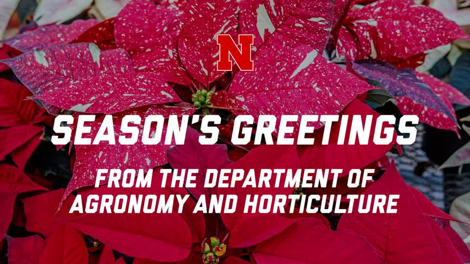 Agronomy and Horticulture Holiday Greeting 2019