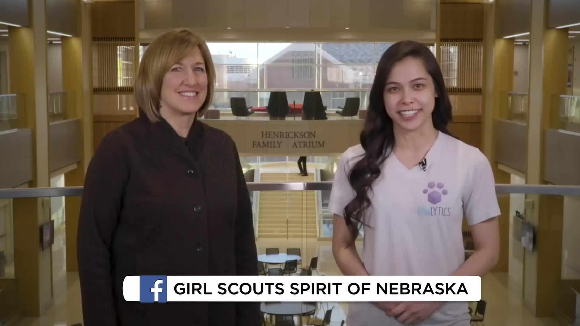 UNL College of Business Girl Scout Cookie Challenge