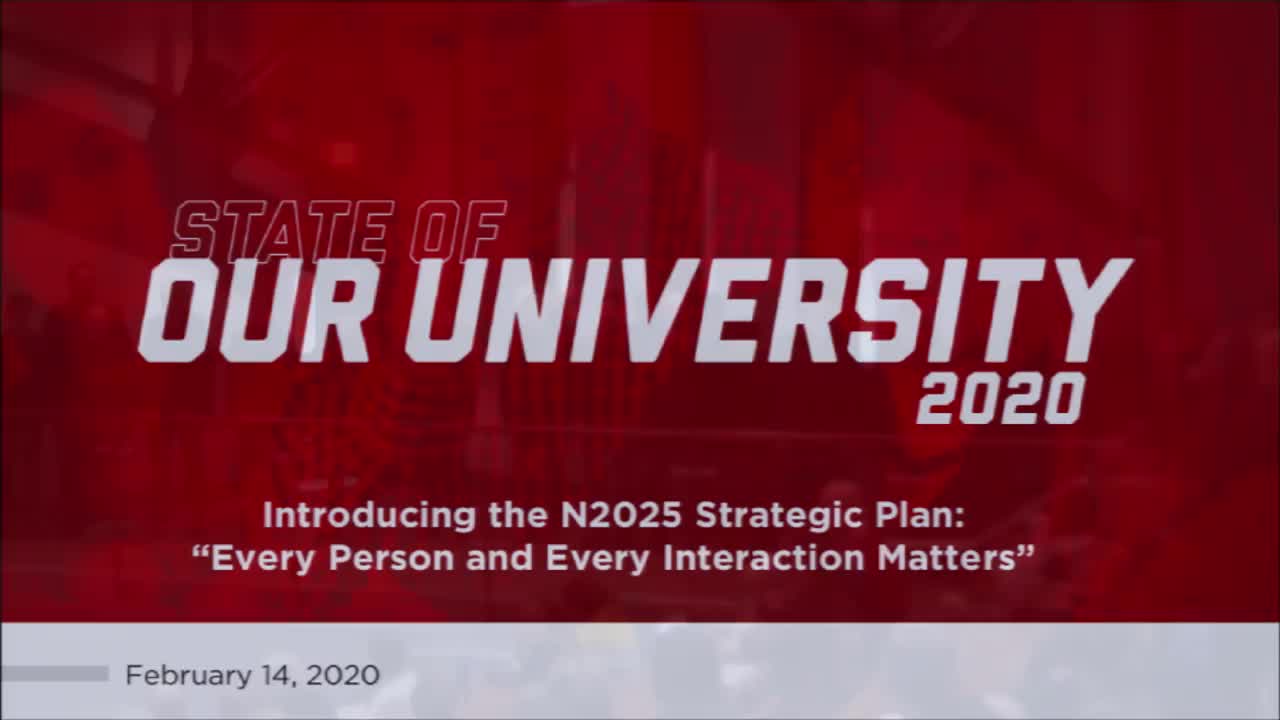 2020 State of Our University