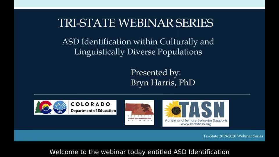 ASD Identification within Culturally and Linguistically Diverse Populations
