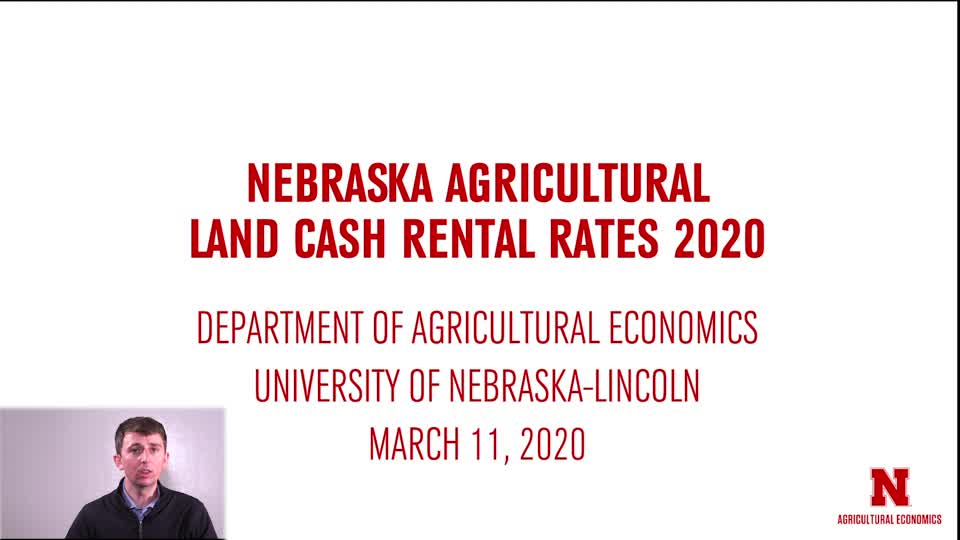 2020 Nebraska Cash Rents