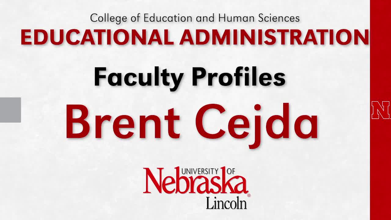 Brent Cejda Faculty Profile