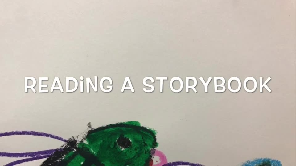 Shared Storybook Reading with a Preschooler: Grumpy Monkey