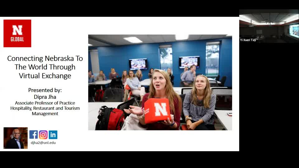 Connecting Nebraska to the World Through Virtual Classrooms