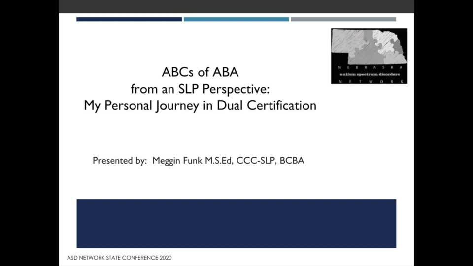 ABA from an SLP Perspective