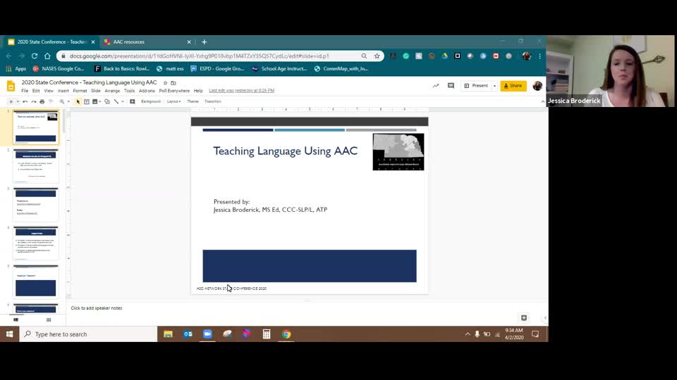Teaching Language Using AAC