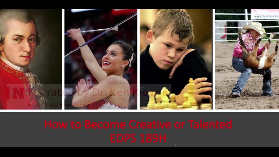 189H: How to Become Creative or Talented