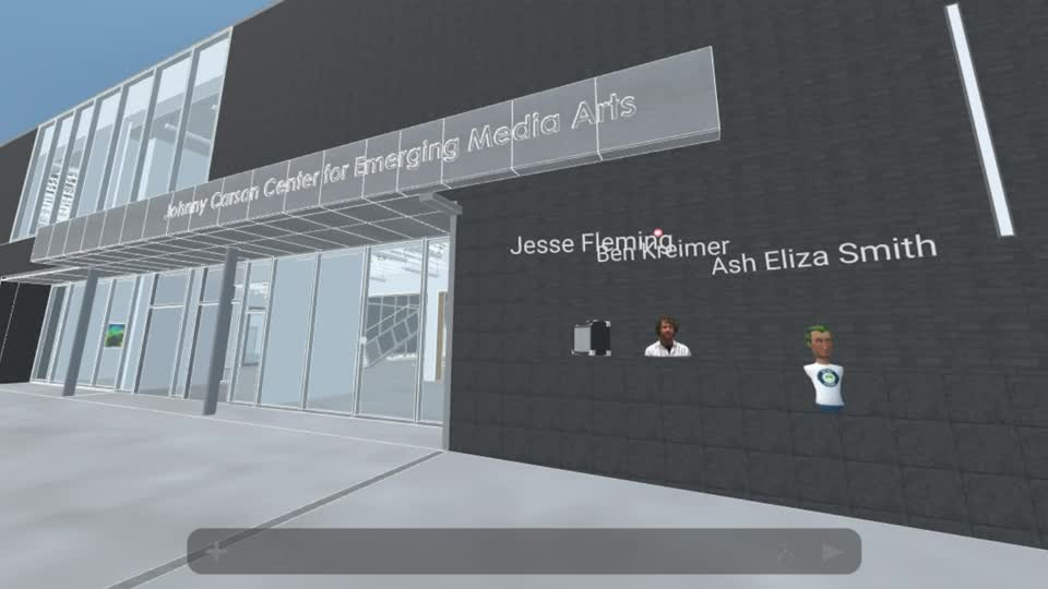 Carson Center Mozilla Hubs Open Studio 2020