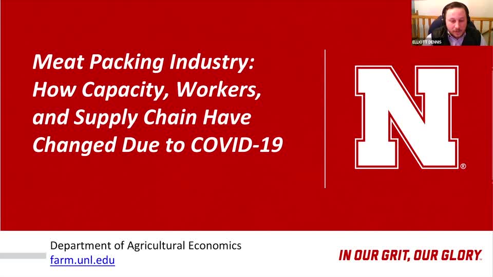 Webinar: Meat Packing Industry: How Capacity, Workers and Supply Chain Flow Have Changed due to COVID-19 with Steve Kay (May 14, 2020)